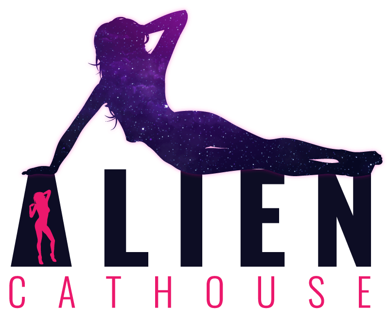 alien cathouse mascot