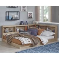 Full Oliah Bookcase Bed