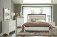 1572W Salon LED Queen Bedroom Set