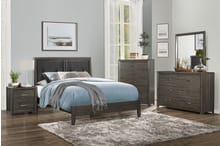 2145NP Gray Edina Queen Bedroom Set