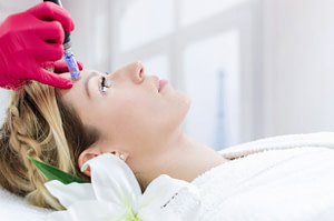 Dermapen forehead treatment