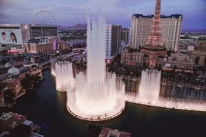 las vegas fountains