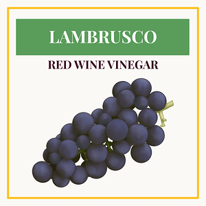 Red Wine Lambrusco Specialty Vinegar