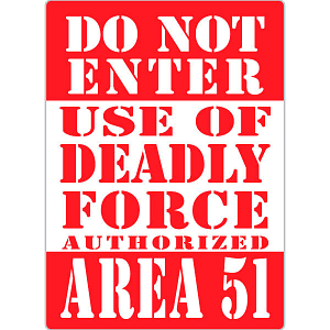 do not enter