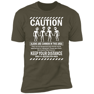 keep your distance from aliens shirt