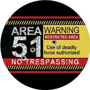 AREA 51 WARNING