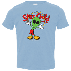 Star-Child-Blue shirt