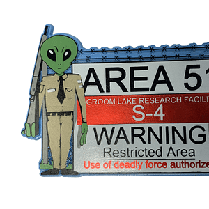 area 51 sign