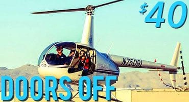 Doors Off Helicopter Tour Las Vegas