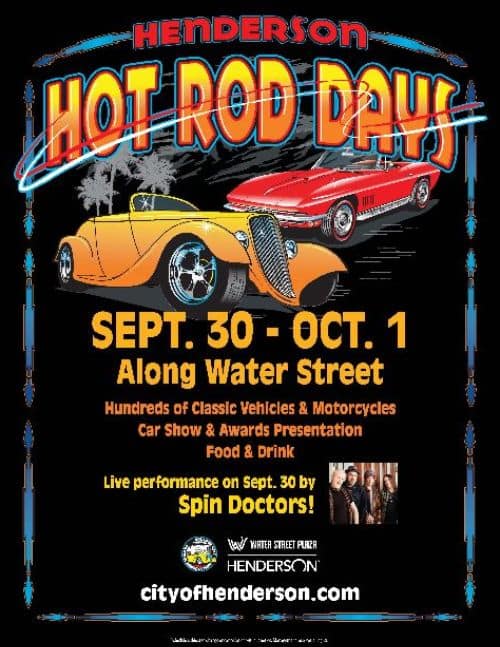 Henderson Hot Rod Days Local Car Event Vegas Valley Mustang Club
