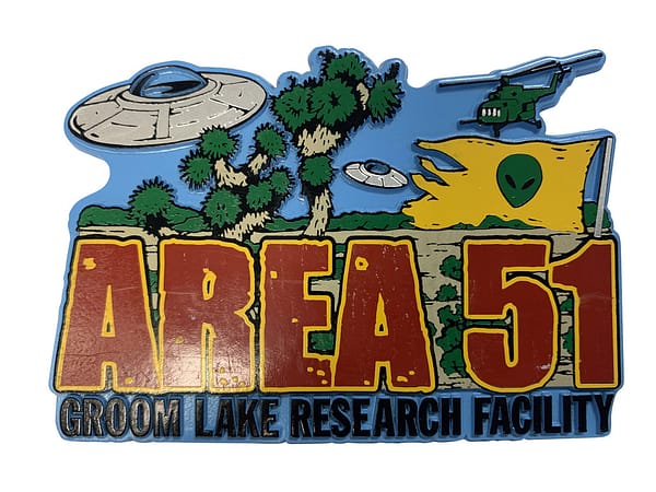 area 51 sign