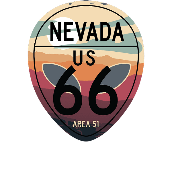area 51 us 66 sign