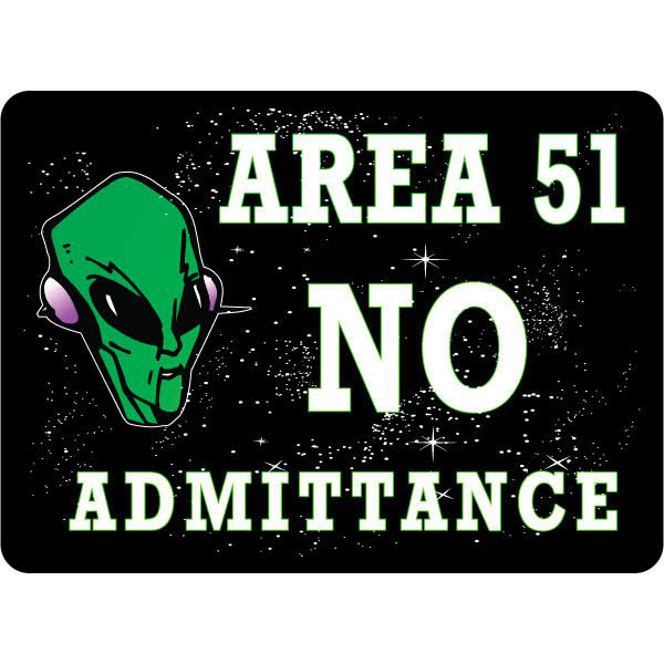 area 51 no admittance