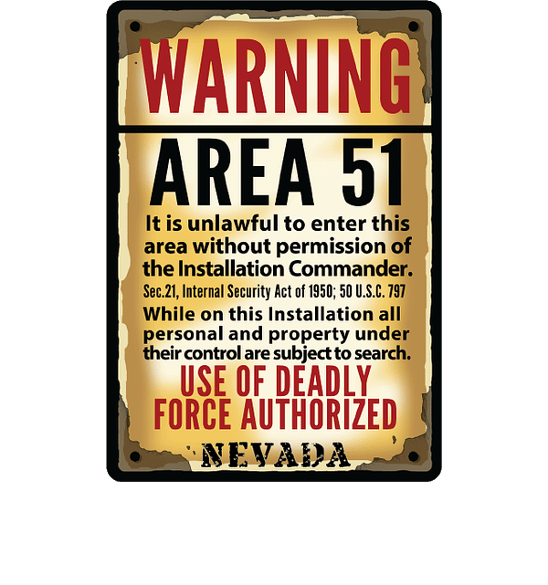 warning area 51