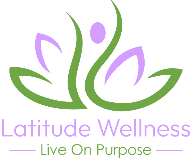 Latitude Wellness Logo for Dark Backgrounds