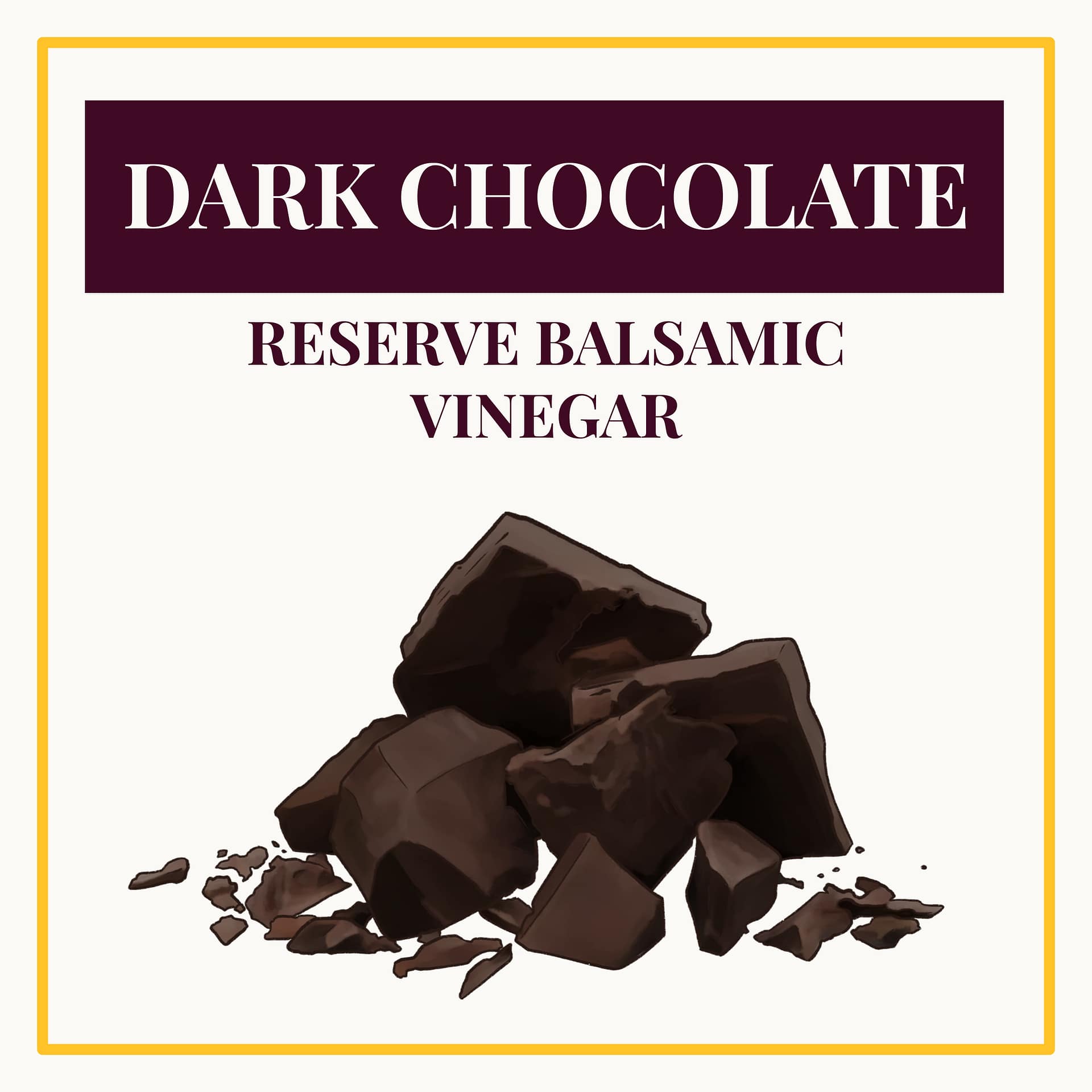 Dark Chocolate Balsamic Vinegar Reserve Albinelli Blends