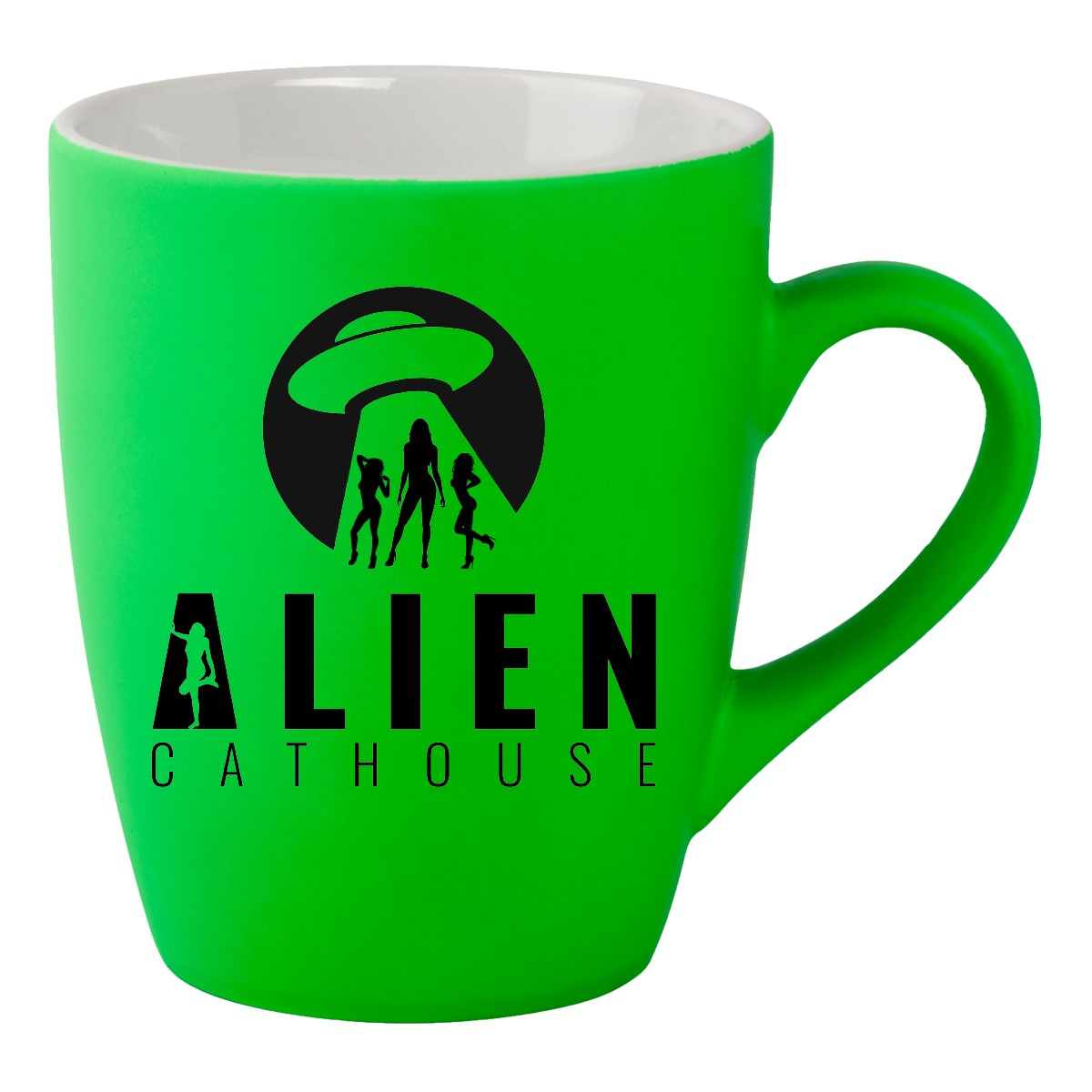 ALIEN CATHOUSE COFFEE MUG Area 51 Alien Center